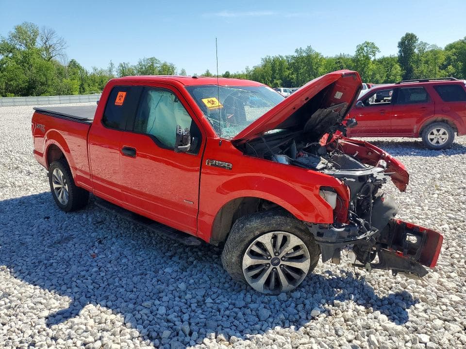 2017 FORD F150 SUPER CAB 4