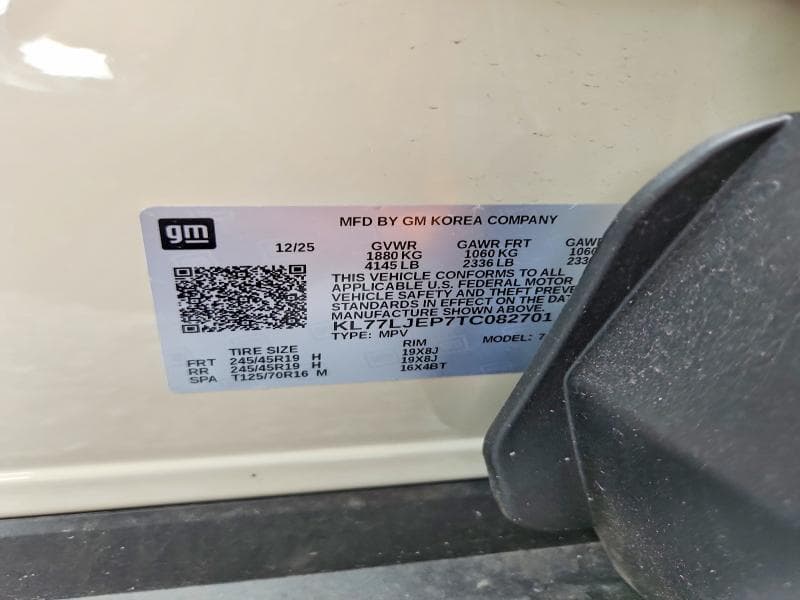 2026 CHEVROLET TRAX 2RS 14