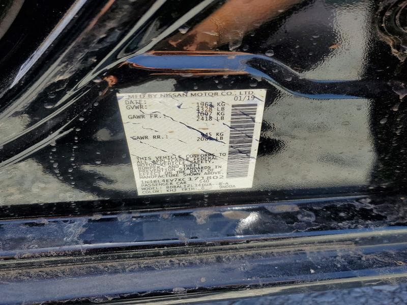 2019 NISSAN ALTIMA SL 12