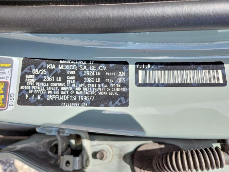 2025 KIA K4 EX 12