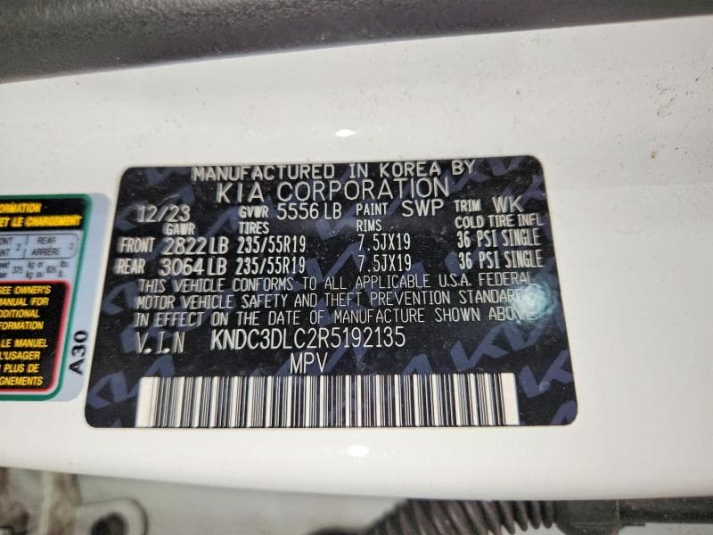 2024 KIA EV6 WIND 14