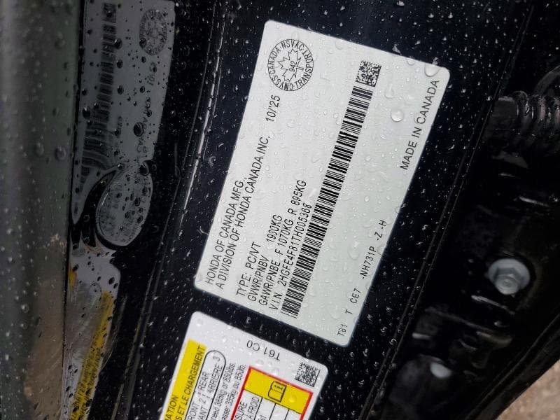 2026 HONDA CIVIC SPORT 12