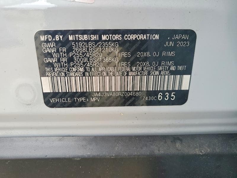 2024 MITSUBISHI OUTLANDER SE 13