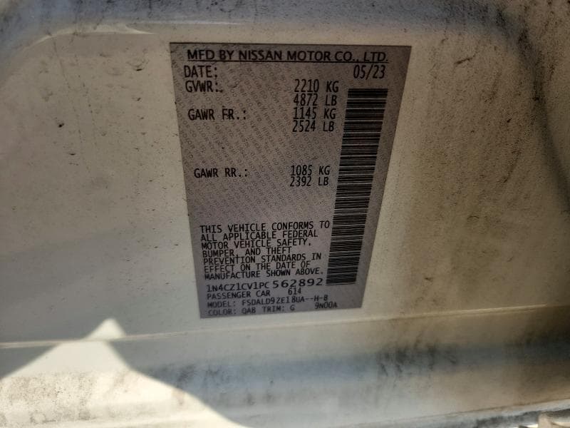 2023 NISSAN LEAF SV PLUS 12