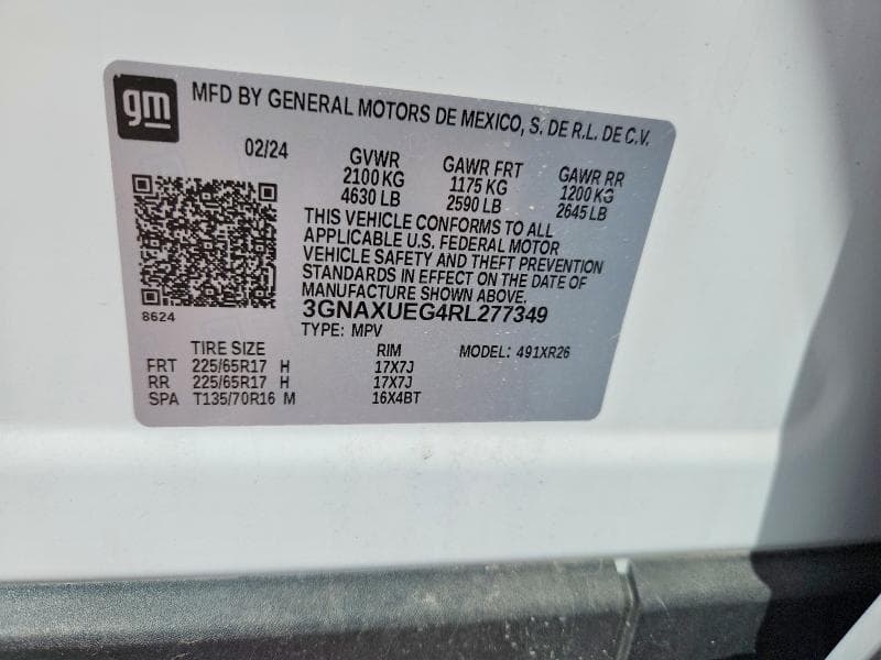 2024 CHEVROLET EQUINOX LT 13