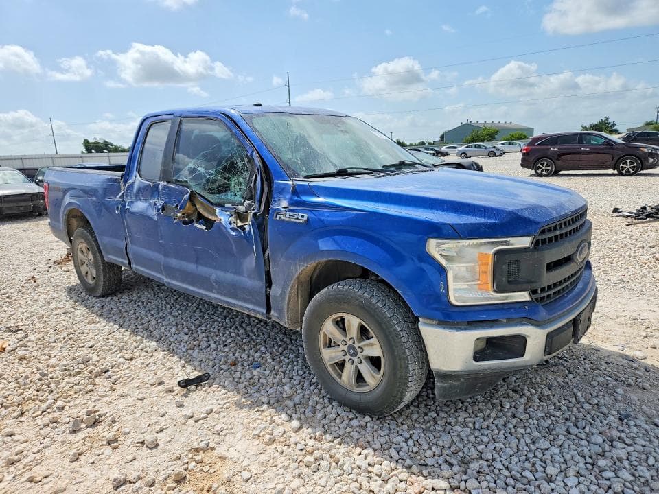 2018 FORD F150 SUPER CAB 4