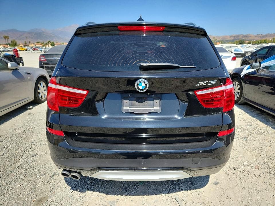2017 BMW X3 SDRIVE28I 6