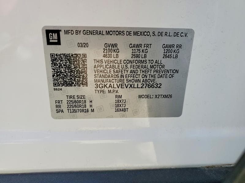 2020 GMC TERRAIN SLT 12