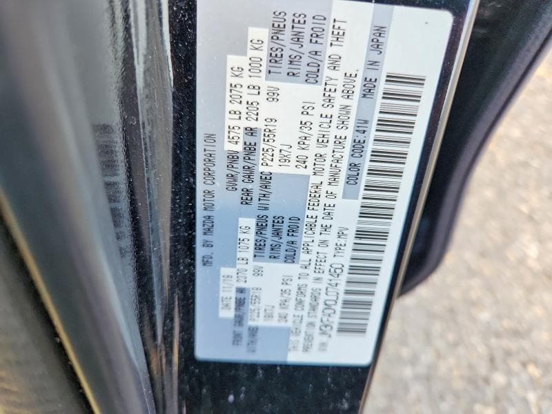 2020 MAZDA CX-5 GRAND TOURING 13