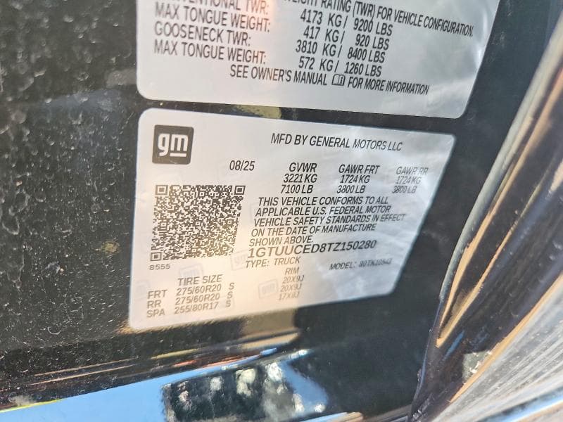 2026 GMC SIERRA K1500 ELEVATION 12