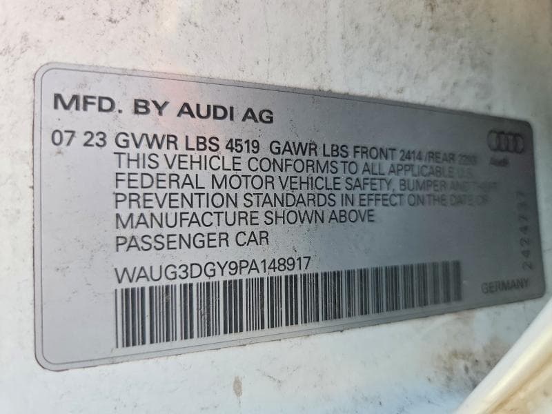 2023 AUDI S3 PREMIUM 13