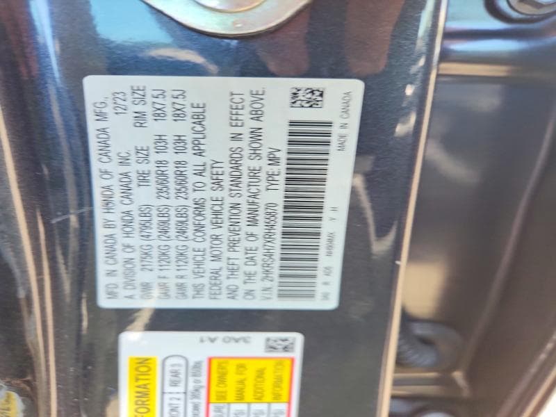 2024 HONDA CR-V EXL 12