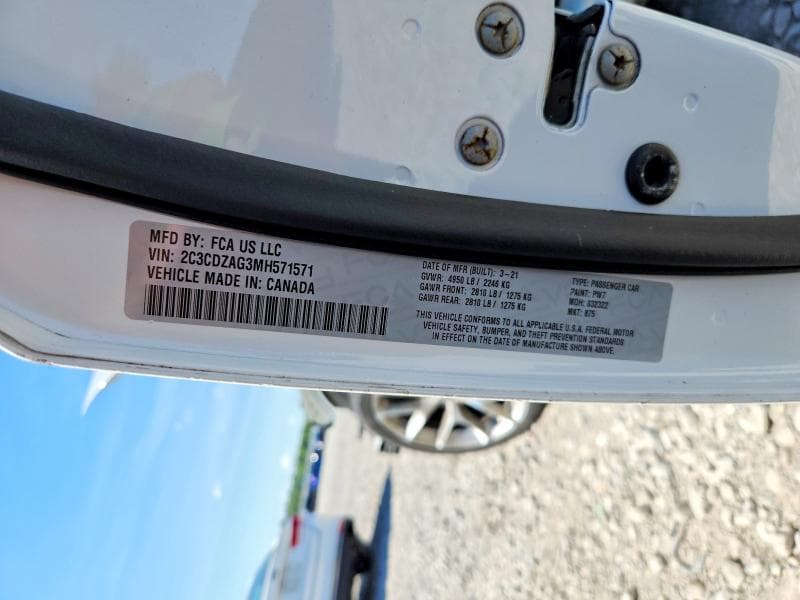 2021 DODGE CHALLENGER SXT 13