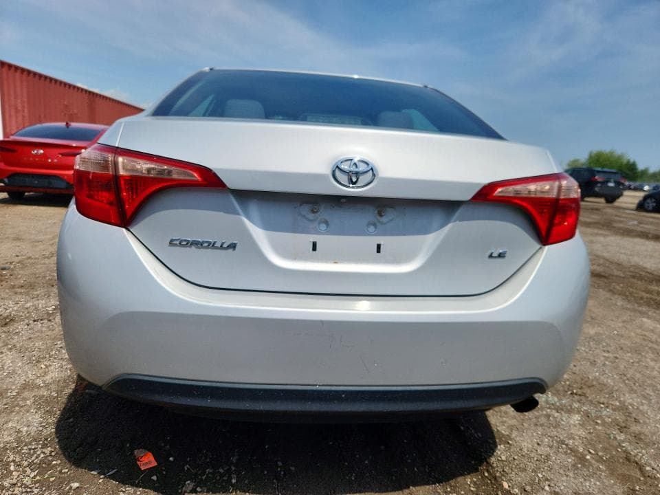 2018 TOYOTA COROLLA LE 6
