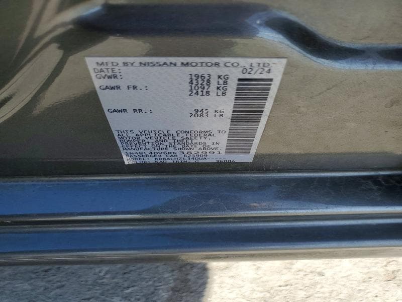 2024 NISSAN ALTIMA SV 13