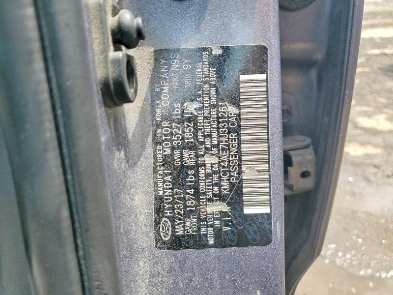 2017 HYUNDAI ACCENT SE 12