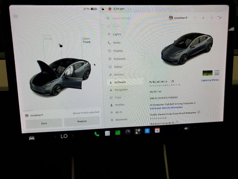 2020 TESLA MODEL 3 9
