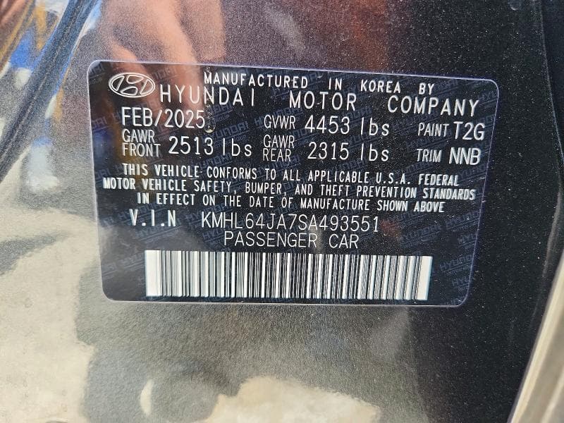 2025 HYUNDAI SONATA SEL 12