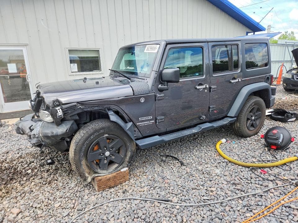 2017 JEEP WRANGLER UNLIMITED SPORT