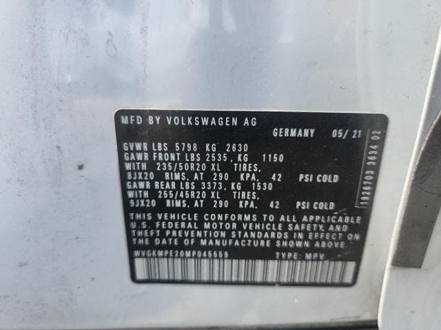 2021 VOLKSWAGEN ID.4 PRO S 13