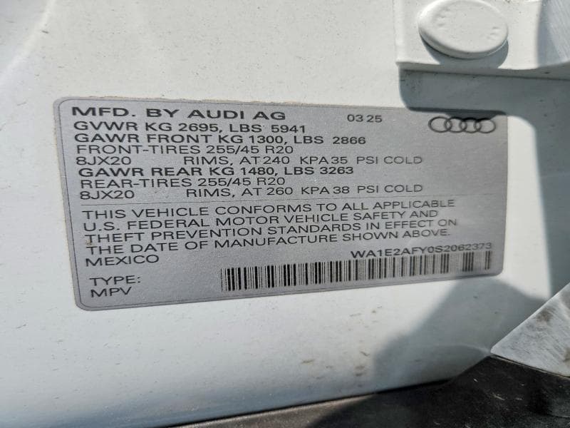2025 AUDI Q5 E PREMIUM PLUS 55 13