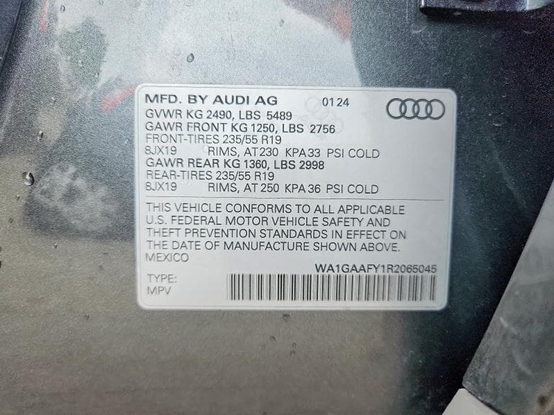 2024 AUDI Q5 PREMIUM 45 13