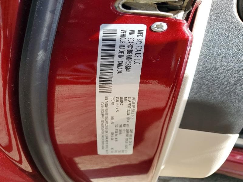 2021 CHRYSLER PACIFICA TOURING L 13