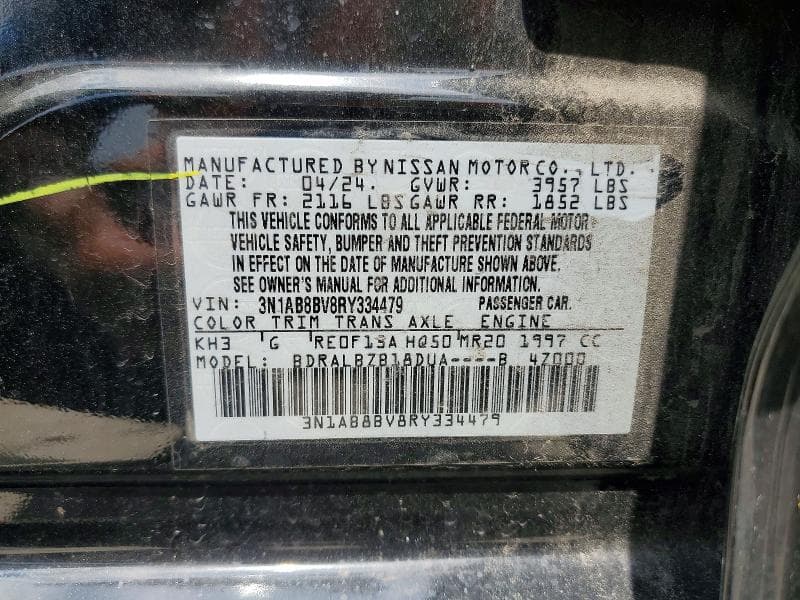 2024 NISSAN SENTRA S 13