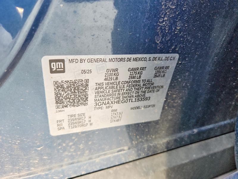 2026 CHEVROLET EQUINOX LT 12
