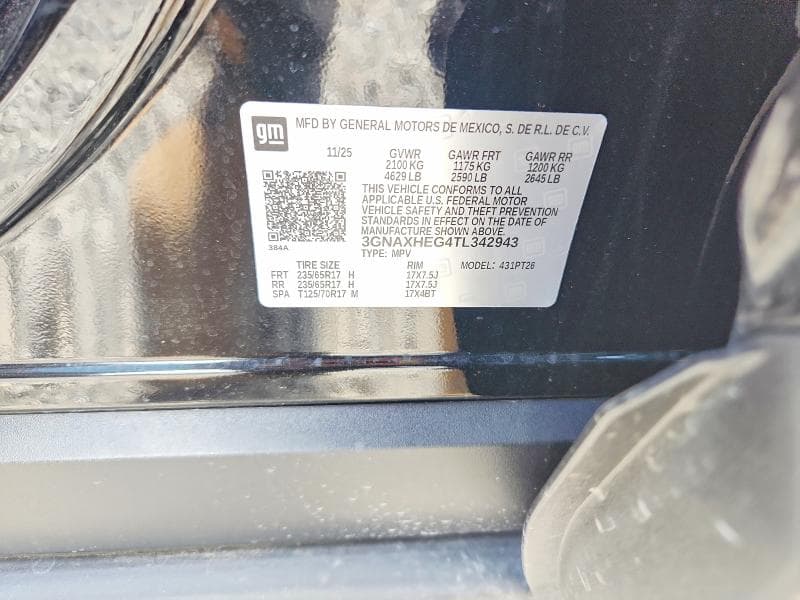 2026 CHEVROLET EQUINOX LT 12