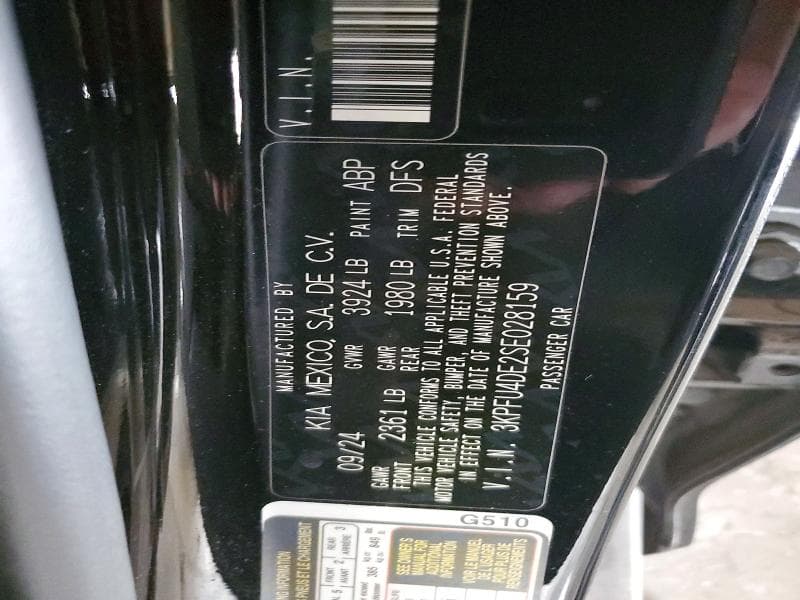 2025 KIA K4 EX 12