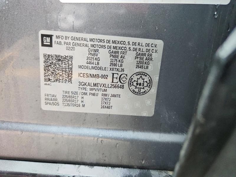 2020 GMC TERRAIN SLE 13
