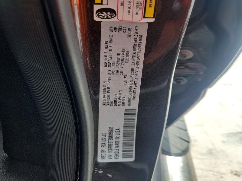 2022 RAM 1500 BIG HORN 12