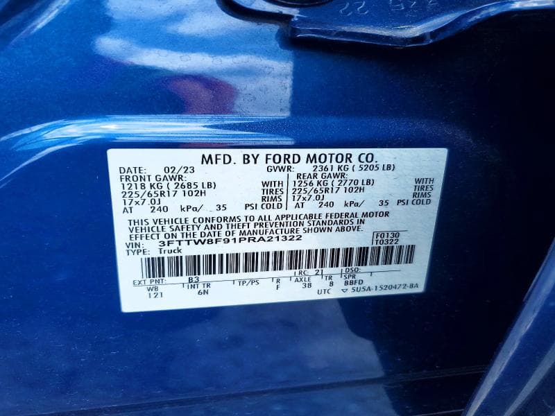 2023 FORD MAVERICK XL 12