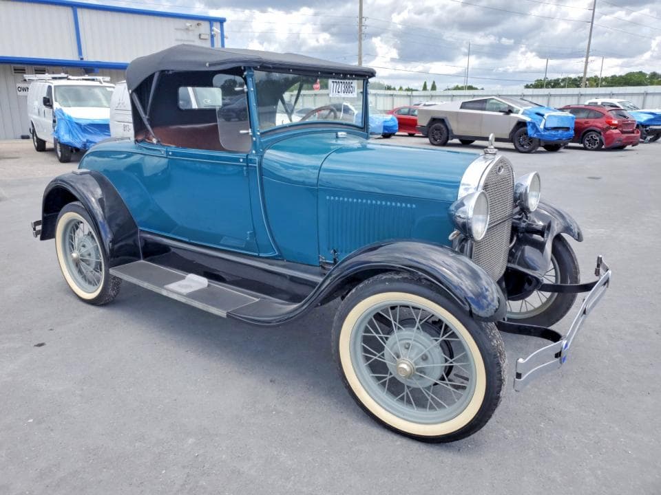 1928 FORD MODEL A 4