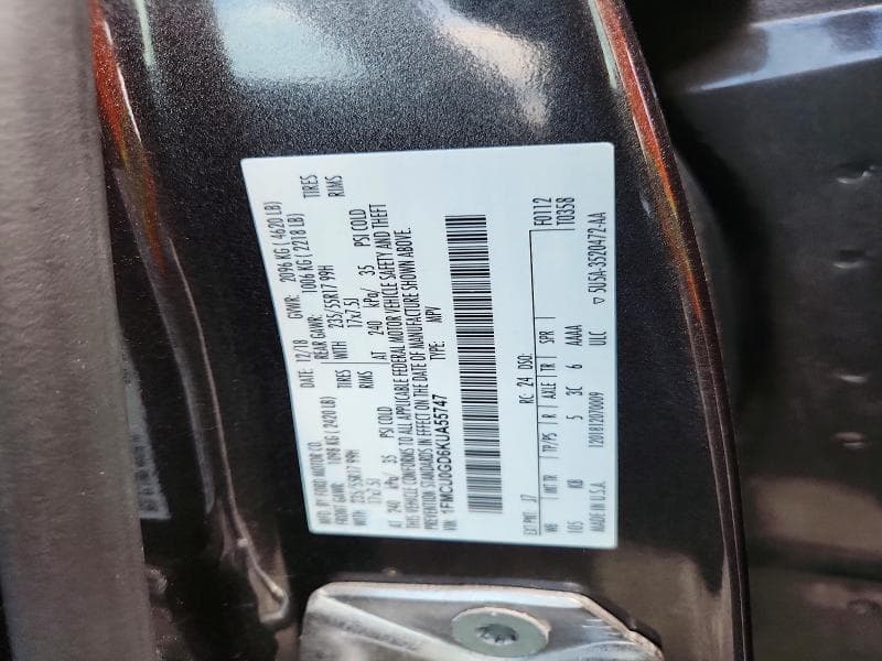 2019 FORD ESCAPE SE 13