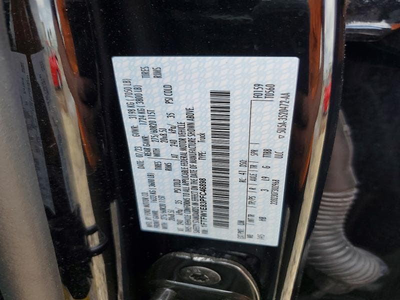 2023 FORD F150 SUPERCREW 12