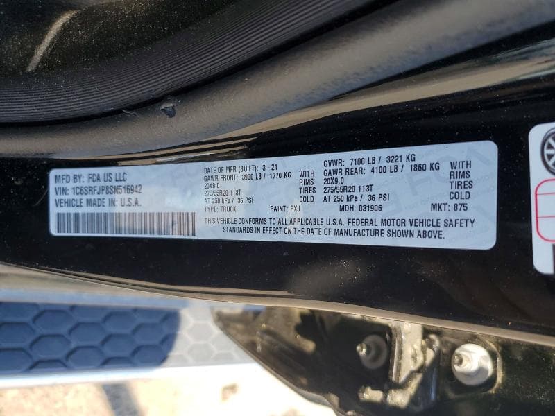 2025 RAM 1500 LARAMIE 12