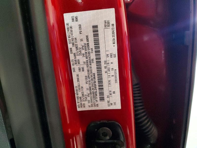 2025 FORD F150 LARIAT 12