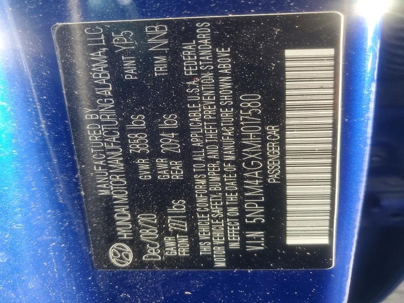 2021 HYUNDAI ELANTRA SEL 13