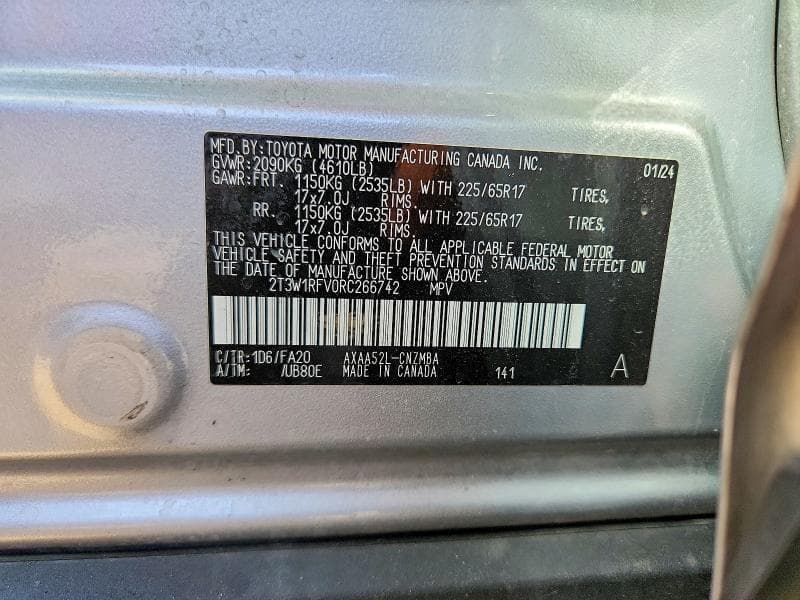 2024 TOYOTA RAV4 XLE 13
