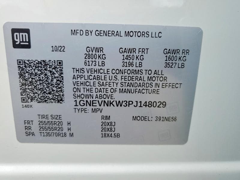 2023 CHEVROLET TRAVERSE HIGH COUNTRY 13