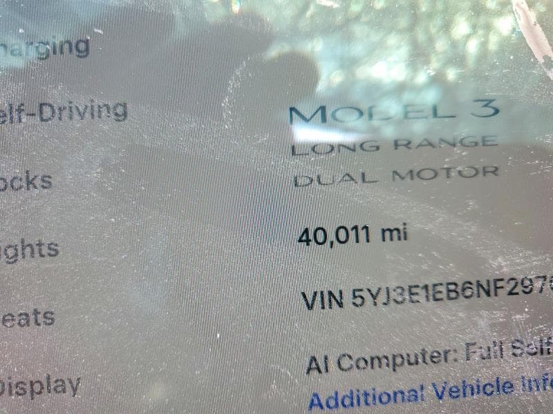 2022 TESLA MODEL 3 9