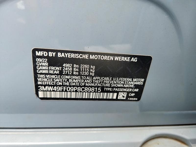 2023 BMW M340XI 12