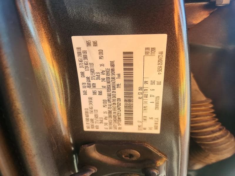 2018 FORD F150 SUPERCREW 12