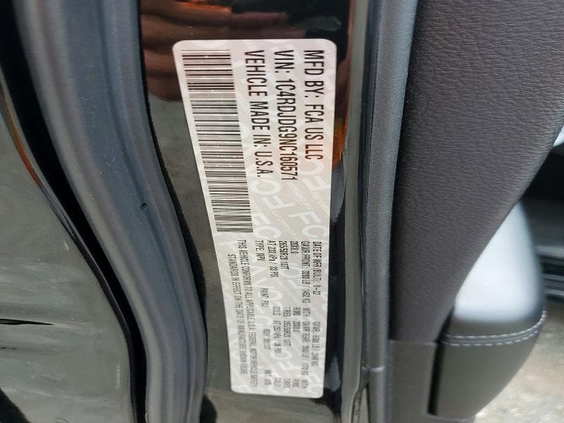 2022 DODGE DURANGO GT 13
