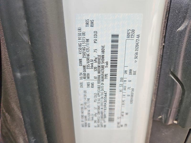 2024 FORD TRANSIT T-250 12