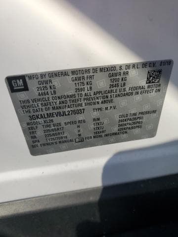 2018 GMC TERRAIN SLE 13