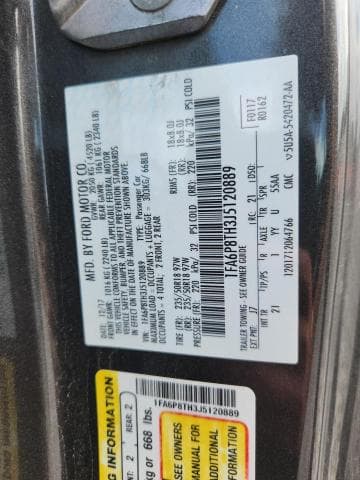 2018 FORD MUSTANG 12