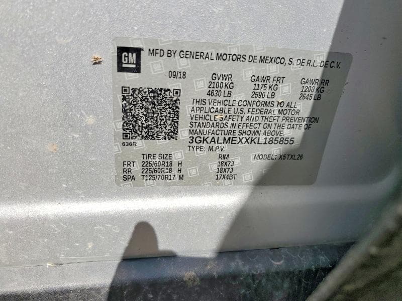 2019 GMC TERRAIN SLE 13